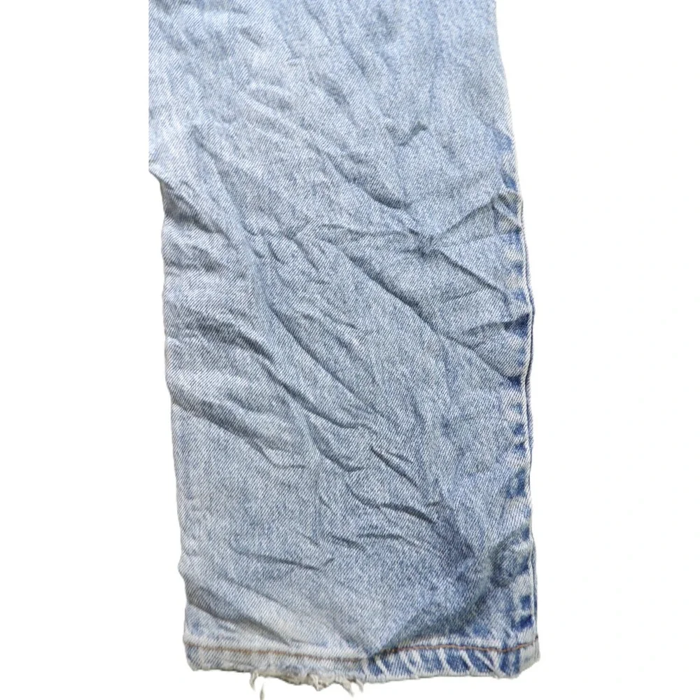 VTG 90s Levis 550 Jeans Men W34 L34 Made USA Light Wash Relaxed Tapered Leg Blue